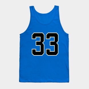 Number 33 Tank Top